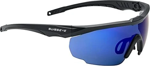 Swiss Eye Blackhawk Sports dark grey matt/smoke blue revo