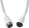Glorious Coiled Cable USB-C auf USB-A, Tastaturkabel (Spiral-Textilkabel), 1.37m, Ghost White Vorschaubild