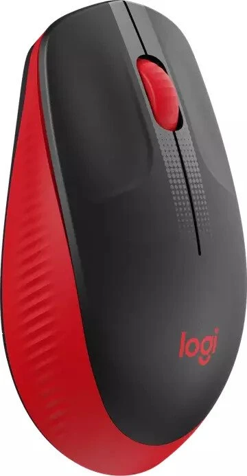 Logitech M190 Full-Size Wireless Mouse rot, USB