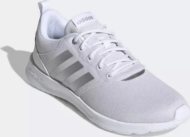 adidas QT Racer 2.0 cloud white/silver metallic/orbit grey (Damen)