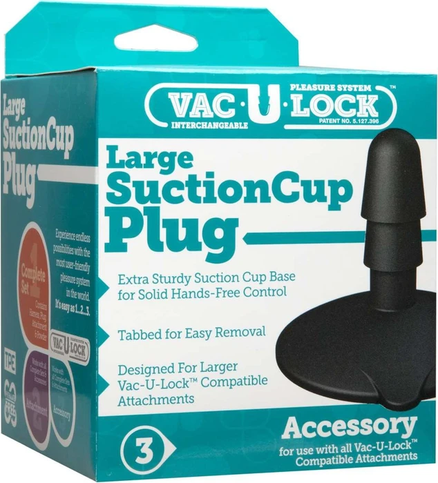 Doc Johnson Vac-U-Lock Suction Cup Large
