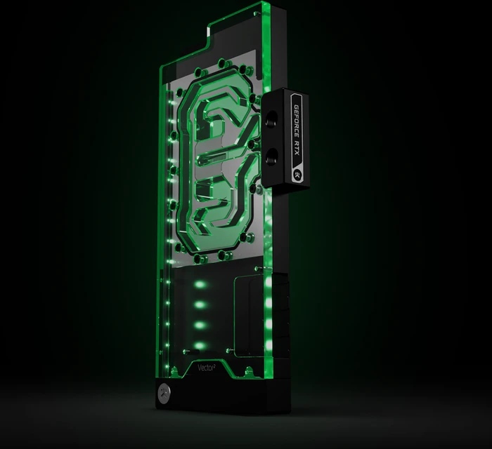 EK Water Blocks Quantum Line EK-Quantum Vector² Strix RTX 3080/90 D-RGB, Nickel, Acryl