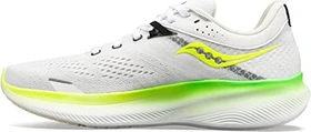 Saucony Ride 16 white/slime (Herren)