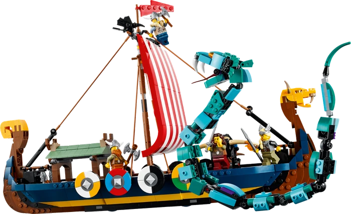 LEGO Creator 3in1 - Wikingerschiff mit Midgardschlange