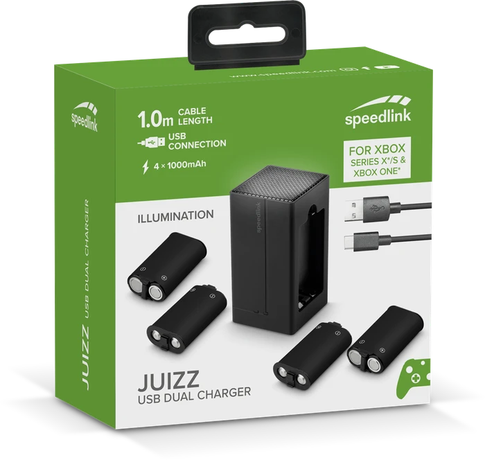 Speedlink Juizz USB Dual Charger Ladestation (Xbox SX)