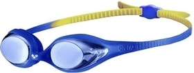 Arena Spider Mirror Schwimmbrille blau/gelb (Junior)