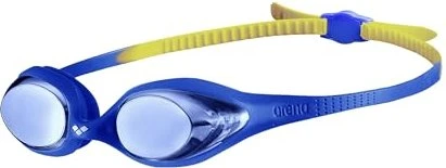 Arena Spider Mirror Schwimmbrille blau/gelb (Junior)