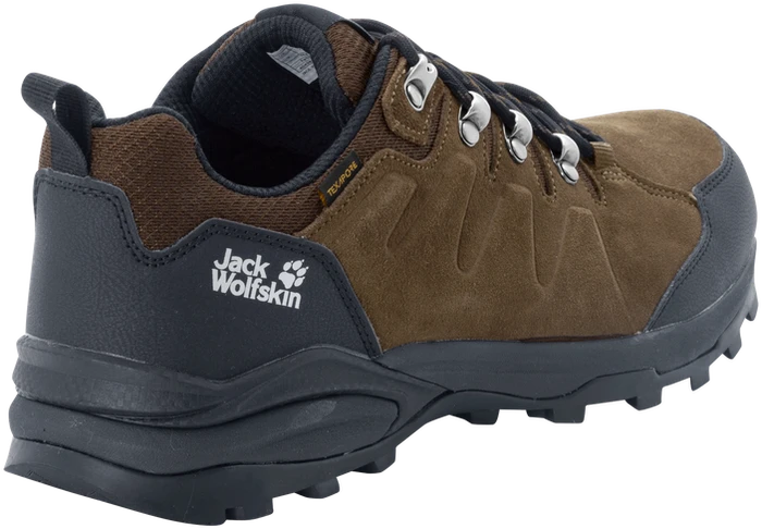 Jack Wolfskin Refugio Texapore Low brown/phantom (Herren)