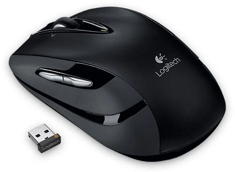 Logitech M545 Wireless Mouse schwarz, USB