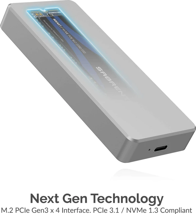 Sabrent Rocket Pro SSD, 1TB, USB-C 3.1