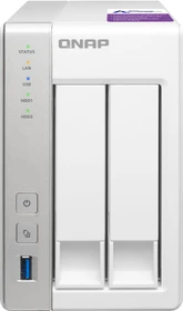 QNAP Turbo Station TS-231P, 1GB RAM, 2x RJ-45 1000Base-T, 3x USB-A 3.0