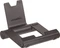 AmazonBasics tragbarer verstellbarer Ständer, Tablet-Stand 4-10", schwarz Vorschaubild
