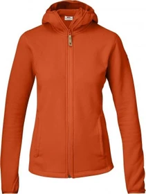 Fjällräven Abisko Fleece Hoodie Funktionsjacke flame orange (Damen)