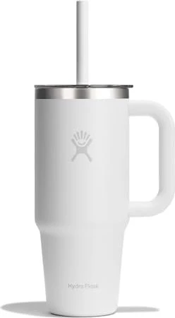 Hydro Flask Travel Tumbler Isolierbecher 710ml tonal white