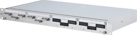 Metz Connect OpDAT PA splice LWL-Patchpanel SC-D Kupplungen, OM3 metall, 6-Port, 1HE, 1HE