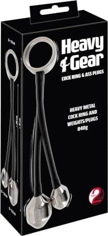 You2Toys Rebel Heavy Gear Penisring & Analplug