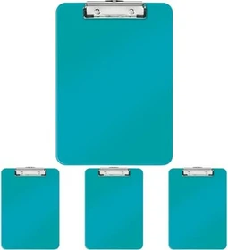 Leitz WOW Klemmbrett, A4, eisblau