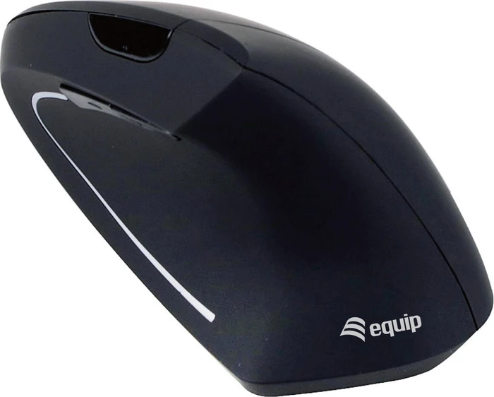 Equip Vertical Ergonomic Wireless Mouse schwarz, USB