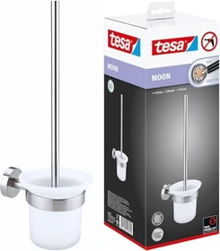 tesa Moon WC-Bürstenhalter inkl. Klebelösung edelstahl