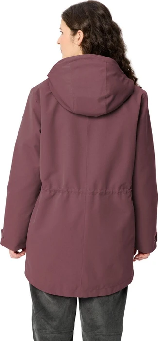 Vaude Manukau III Funktionsmantel ruby dusk (Damen)