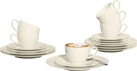 Seltmann Weiden Zoé fine diamond Kaffeeservice, 18-tlg.