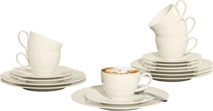 Seltmann Weiden Zoé fine diamond Kaffeeservice, 18-tlg.