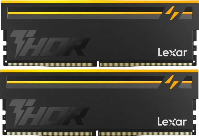 Lexar THOR RGB 2nd Gen, schwarz UDIMM 32GB Kit, DDR5-6000, CL38-48-48-96