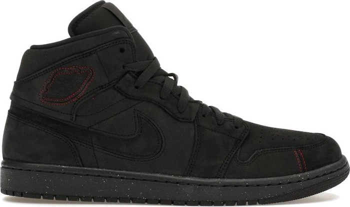 Nike Air Jordan 1 Mid SE Craft dark smoke grey/varsity red/black (Herren)