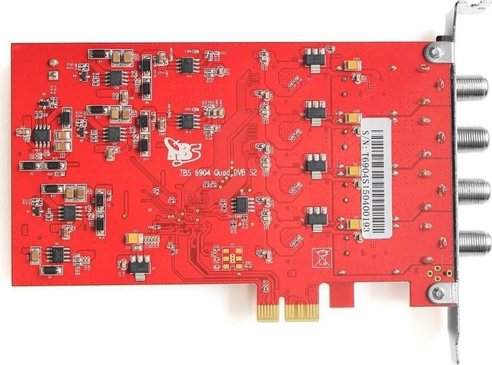 TBS DVB-S2/-S Quad-Tuner, PCIe x1
