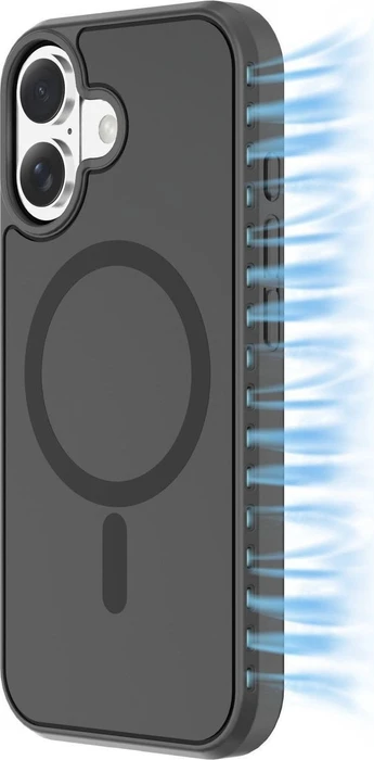 Cellularline Icy Mag für Apple iPhone 17 schwarz