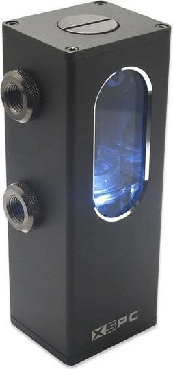 XSPC Ion Reservoir schwarz LED weiß, mit Pumpe