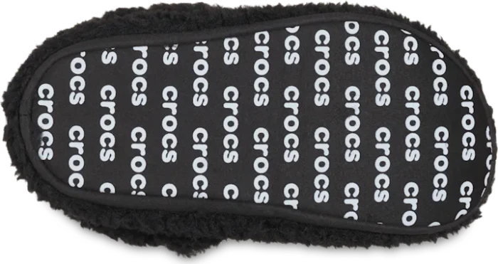 Crocs Classic Cozzzy Slipper schwarz (Junior)