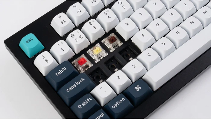 Keychron Q5 Max, Carbon Black, 96%, LEDs RGB, hot-swap, Gateron Jupiter BROWN, USB/Bluetooth, DE