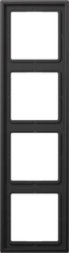 Jung Serie LS 990 Rahmen 4-fach, dark
