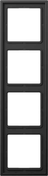 Jung Serie LS 990 Rahmen 4-fach, dark