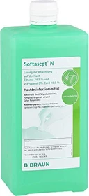 B.Braun Softasept N farblos Hautdesinfektionsmittel, 1l