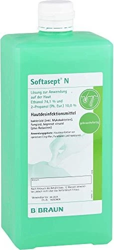 B.Braun Softasept N farblos Hautdesinfektionsmittel, 1l
