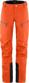 Fjällräven Bergtagen Eco-Shell Modell 2022 Hose lang hokkaido orange (Damen)