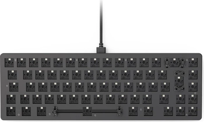 Glorious GMMK 2 Compact, Barebone Tastatur, 65%, schwarz, ISO
