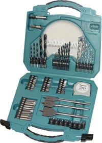 Makita Bohrer-/Bits-/Steckschlüssel-Zubehörset inkl. Koffer, 71-tlg.