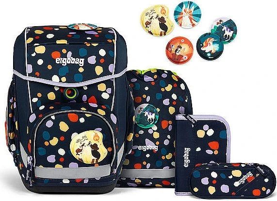 Ergobag Cubo 2023 Schulrucksack-Set 5-tlg.