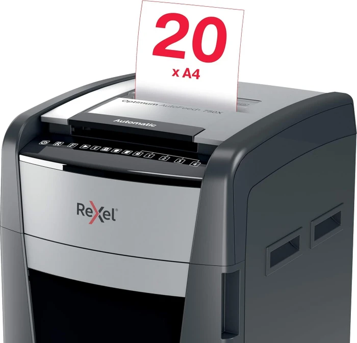 Rexel Optimum AutoFeed+ 750X, 4x30mm