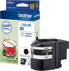 Brother Tinte LC22UBK schwarz
