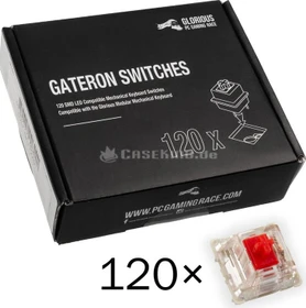 Glorious Gateron Red Switch, 120er-Pack