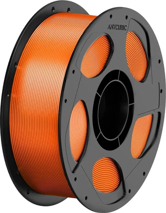 Anycubic PETG Translucent, orange, Spule, 1.75mm, 1.00kg
