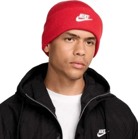 Nike Peak Futura Beanie university red/white