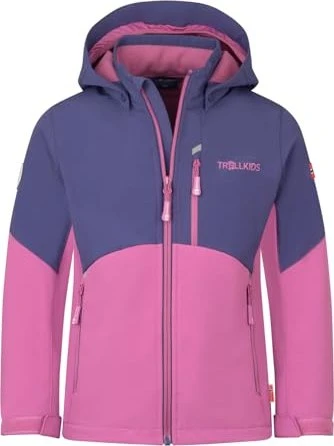 Trollkids Balestrand Funktionsjacke mallow pink/navy (Junior)