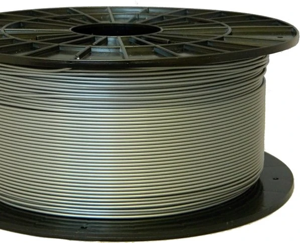 Filament-PM PLA, silver, Spule, 1.75mm, 1.00kg