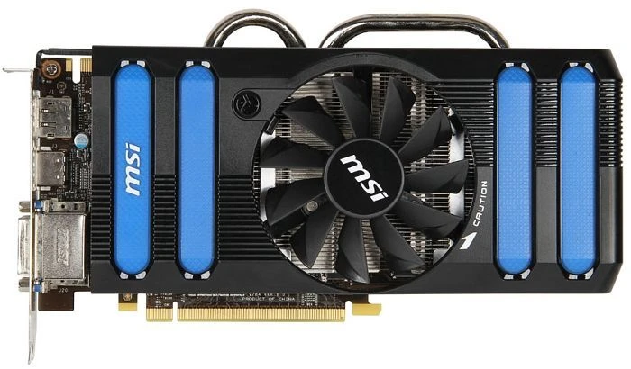 MSI GeForce GTX 660 Ti, N660Ti-2GD5/OC, 2GB GDDR5, 2x DVI, HDMI, DP