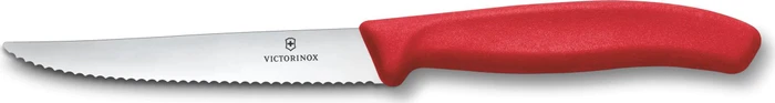 Victorinox Swiss Classic Steak- und Pizzamesser 11cm rot
